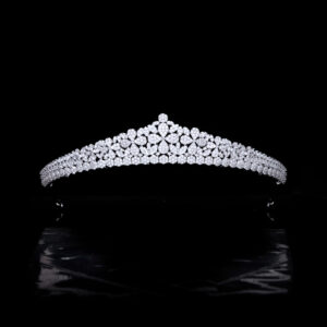 Delicate Minimalist Premium Bridal Crown Wedding Tiara Wedding Dress Accessories